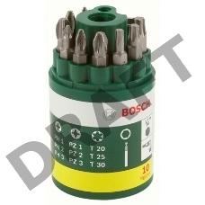 Набор бит BOSCH 2607019452  9 БИТ + УНИВЕР.ДЕРЖАТЕЛЬ PROMOLINE