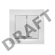 Выключатель 2-кл. СП Бриллиант 10А IP20 с подсветкой бел. Universal 7947410