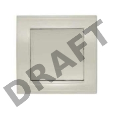 Выключатель 1-кл. СП Бриллиант 10А IP20 сл. кость Universal 7948585