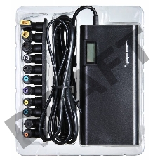 Блок питания Ippon SD90U автоматический 90W 15V-19.5V 10-connectors 1xUSB 2.1A от бытовой электросети LСD индикатор