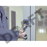 Держатель для бейджа Durable 8012-19 54х85мм 80см горизонтально-вертикальный прозрачный (упак.:10шт)