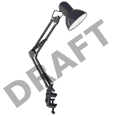 Светильник UF-312P С02 настол. 230В 60Вт черн. Ultraflash 12895