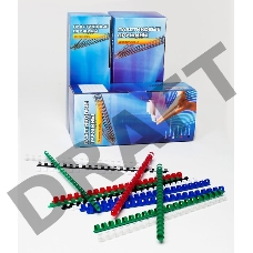 Пружины для переплета пластиковые Office Kit 32мм (на 251-280 листов) белый (50шт) (BP2101)