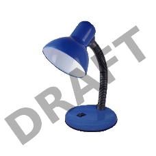 Светильник TLI-204 Sky Blue E27 настол. голуб. Uniel 02165