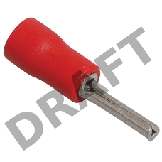 Наконечник НкИш 0.5-1.5 красн. (уп.100шт) ИЭК UNL11-L23-A19