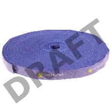 Хомут-липучка LANMASTER шириной 20 мм, 30 м, синий