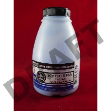 Тонер для Kyocera TK-5140C, P6130/M6030/M6530 Cyan (фл. 100г) 5K Black&White Premium