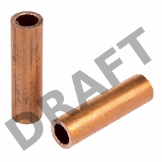 Гильза ГМ 25-8  (25 мм² - Ø 8 мм) (в упак. 5 шт.) REXANT