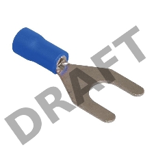 Наконечник НВИ 2-5 вилка 1.5-2.5мм (уп.100шт) ИЭК UNL10-D25-4-5