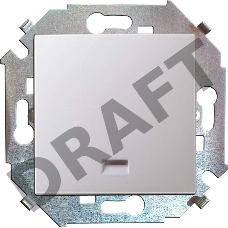 Механизм выключателя 1-кл. СП Simon15 16А IP20 с индик. бел. Simon 1591104-030