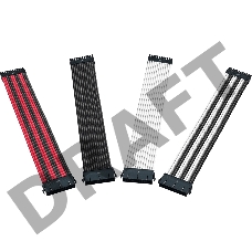 Кабели Cooler Master Extension Cable WHITE GL (PVC)