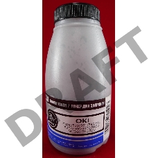 Тонер OKI C301/C321/C310/C330/C331/C510/C511/C530/C531/C3300/C3400/C3450/C3520/C3530/C3600/MC350/MC351/MC352/MC360/MC361/MC362/MC561/MC562 Black (фл., 70г) B&W Premium (Tomoegawa) - фас.России