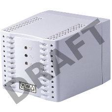  Стабилизатор напряжения Powercom Voltage Regulator, 2000VA, White, Schuko