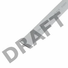 Термоусаживаемая трубка REXANT 10,0/5,0 мм, серая, упаковка 50 шт. по 1 м