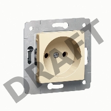 Механизм розетки LEGRAND 61748  1-м CARIVA сл. кость leg 773716