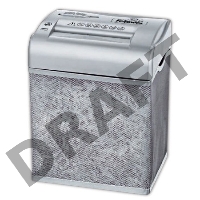 Шредер Fellowes PowerShred Shredmate CRC-37005 (секр.P-4)/фрагменты/4лист./4.5лтр./скобы/пл.карты