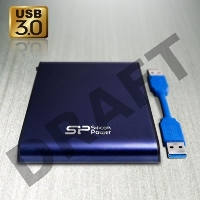 Внешний жесткий диск Silicon Power USB 3.0 1Tb A80 SP010TBPHDA80S3B Armor (5400 об/мин) 2.5