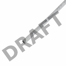 Термоусаживаемая трубка REXANT 5,0/2,5 мм, серая, упаковка 50 шт. по 1 м