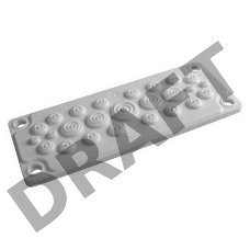 Ввод кабельный пластик V0 UL94. (25 отв.) IP65 ДКС R5HTC25