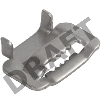 Скрепа-бугель усиленная СУ-20 (COT36) (уп.100шт) ИЭК UZA-51-100