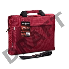 Сумка ExeGate EX212299RUS Start  S15 Red,  красная, полиэстер, для ноутбуков до 15.6