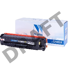 Картридж NVPrint совместимый для LJ Pro M477fdn/M477fdw/M477fnw/M452dn/M452nw  CF412X Yellow (5 000k)   