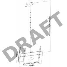 Кронштейн для телевизора Arm Media LCD-1500 черный 26