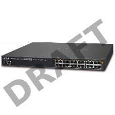HPOE-1200G управляемый хаб  PoE инжекторов, встроенный БП 12-Port 802.3at 30w Managed Gigabit High Power over Ethernet Injector Hub (full power - 350W)