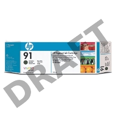 Картридж струйный HP №91 C9464A черный матовый для HP DJ Z6100 (775мл)