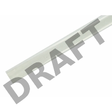 Термоусаживаемая трубка REXANT 10,0/5,0 мм, прозрачная, упак. 50 шт. по 1 м, REXANT