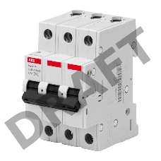 Выключатель авт. мод. 3п С 10А 4.5кА Basic M BMS413C10 ABB 2CDS643041R0104