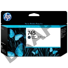 Картридж HP 745 Черный матовый для HP DesignJet, 130ml