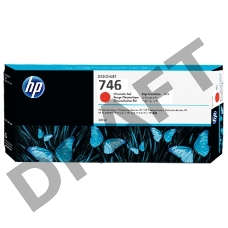 Картридж HP 746 300-ml хроматический красный Ink Cartridge