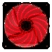 Вентилятор Digma DFAN-LED-RED 120x120x25mm 3-pin 4-pin (Molex)23dB 115gr LED Ret