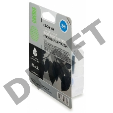Картридж струйный Cactus CS-C6656A черный для №56 HP DeskJet 450/5145/5150/5151/5550/5552 (20ml)