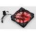 Вентилятор Digma DFAN-LED-RED 120x120x25mm 3-pin 4-pin (Molex)23dB 115gr LED Ret