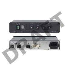 Усилитель-распределитель Kramer Electronics VM-9YC Линейный 1:2 сигналов S-video (разъемы 4-pin и BNC) c регулировкой фазы, уровня и АЧХ, 320 МГц