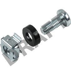 Набор закладных винтов-шайб-гаек ITK ITK-HP-15 M 6*15мм (1 компл - 20шт)