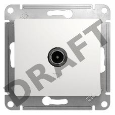 Механизм коннектора TV антены Glossa бел. SchE GSL000193