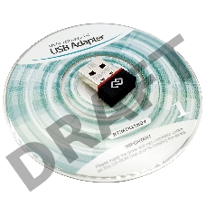 Сетевой адаптер WiFi Digma DWA-N150C N150 USB 2.0 (ант.внутр.) 1ант. (упак.:1шт)