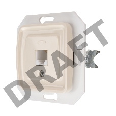 Розетка Телефон DEA RJ11 с/у мех. Беж KRANZ