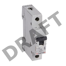 Авт.выключатель Legrand 419670 RX3 4,5кА 63А 1П C