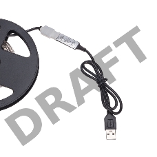 LED-лента с USB-коннектором 5 В IP23 5050 30 LED/м 3 м RGB управление со смартфона LAMPER