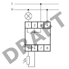 Фотореле AZ-B (выносной герметичный фотодатчик IP65 монтаж на DIN-рейке 2 модуля 230В 16А 1НО IP20)(аналог ФР-7Е) F&F EA01.001.009