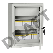 Корпус металлический ЩРн-24з-1 36 УХЛ3 IP31 ИЭК MKM14-N-24-31-Z