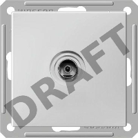 Механизм коннектора TV антены 1-м СП W59 оконечная без рамки бел. SchE RTS-151-1-86