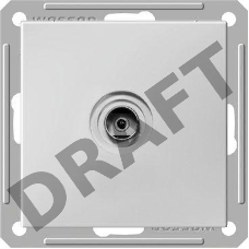 Механизм коннектора TV антены 1-м СП W59 оконечная без рамки бел. SchE RTS-151-1-86