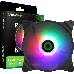 Кулер для корпуса ПК Gamemax FN-12Rainbow-C2, 12CM ARGB rainbow fan, 3pin+4Pin connector
