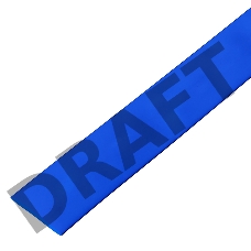 Термоусадочная трубка 30/15 мм, синяя, упаковка 10 шт. по 1 м PROconnect