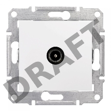 Механизм розетки TV 1-м СП Sedna оконечная бел. SchE SDN3201621